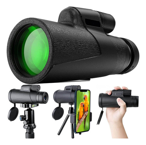 Qisebin Telescopio Monocular, Monocular De Alta Definición D