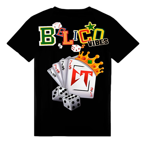 Playera Bélico Vibes Unisex