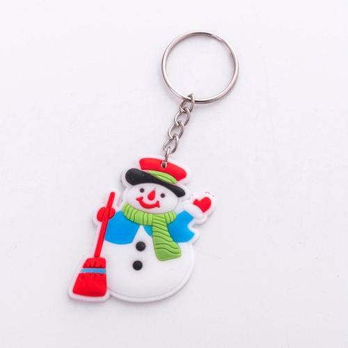 Xj Llavero Navideño De Papá Noel, 5 Piezas