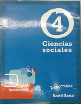 Comprar Ciencias Sociales 4 Recorridos Bonaerense - Santillana *