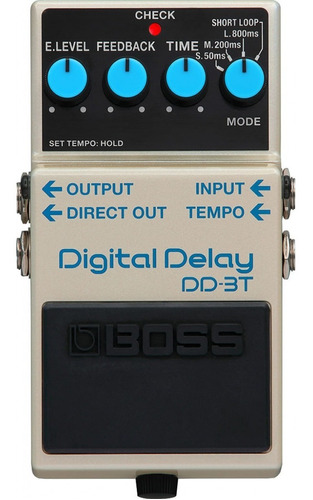 Pedal De Efecto Boss Dd3t Delay Digital Para Guitarra