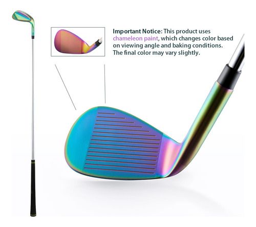 Juego De Cuñas De Golf De 52, 56 Y 60 Grados Para Hombres Y