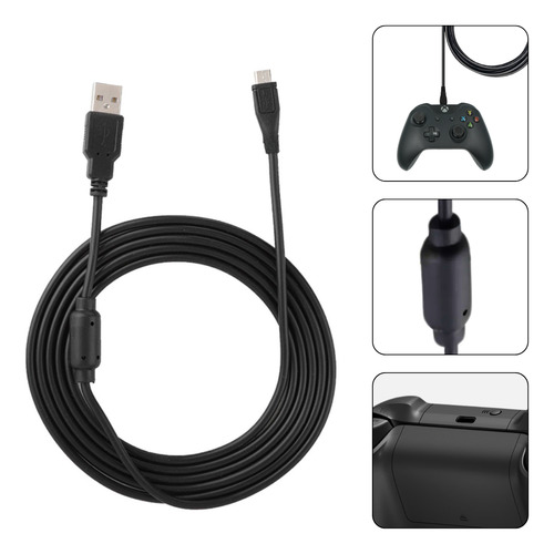 Cabo Carregador Para Controle Xbox One Usb V8 Resistente