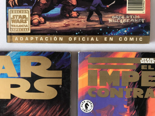 3 Comics Trilogia Star Wars Adaptacion Dark Horse Vid 1997 (Usado)