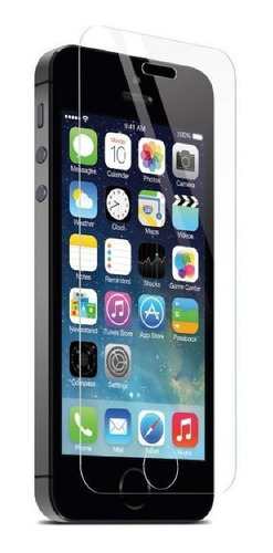 Imagen 1 de 4 de Protector De Vidrio Templado iPhone SE 5s 5 5c 4s 4 ®