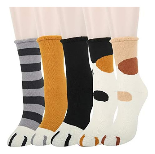 Calcetines De Lana Térmicos Acogedores Novedosos Para Mujer