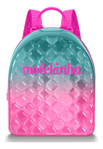 Bolsa Mochila Escolar Infantil Estilosa Molekinha