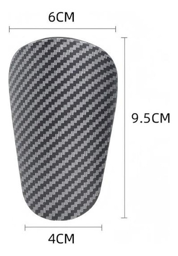 2 Pares Mini Espinilleras De Fútbol Protector Deportes G Negro