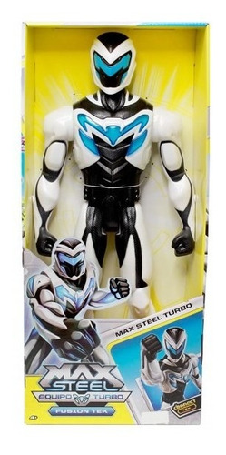 Max Steel Turbo Mattel Original Fusion Tex 42 Cm Gigante