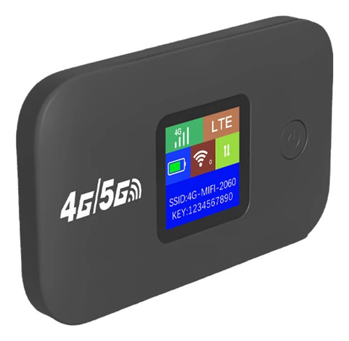 Modem 4.5/5g Com Velocidade De Até 150 Megas Imediato Cor Preto