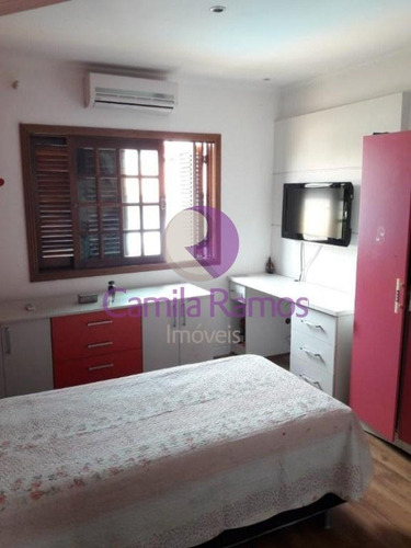Imagem 7 de 30 de Lindo Sobrado Com 4 Dormitórios À Venda- Jardim Medina - Poá/sp - So0371 - 68333757