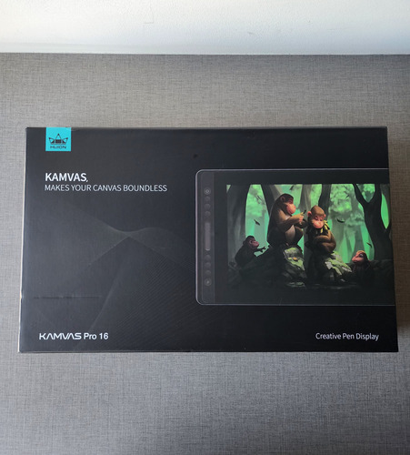 Tableta Grafica Huion Kamvas Pro 16 - Gt156 Con Soporte (Usado)