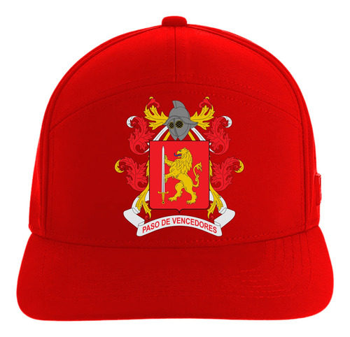 Gorra Infanteria Ejercito Col 5 Paneles Premiun Red