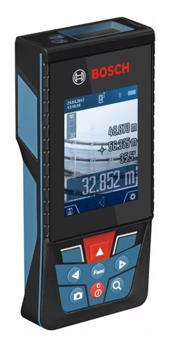 Medidor De Distancias Laser Bosch Glm120c Cámara Bluetooth