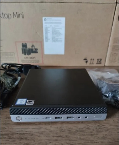 Mini Pc Hp Prodesk Intel Core I7-8700 8gb, Ssd M2 Nvme 256gb