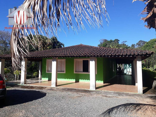 Imagem 3 de 30 de Chácara Com Excelente Localização, Pomar, Casa Com 03 Dormitórios, Piscina, Pertinho Da Cidade À Venda, 11000 M² Por R$ 500.000 - Ch0321
