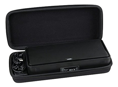 Hard Eva Travel Black Case Para Doss Soundbox Xl Bluetooth S