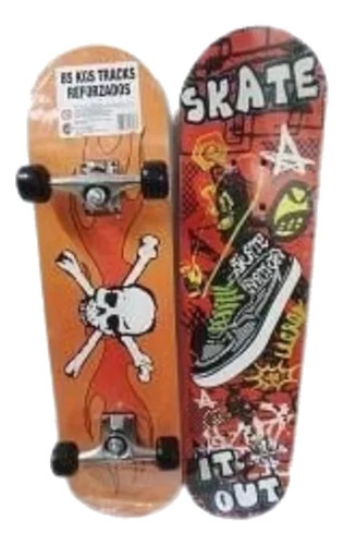 Skate Banana Doble Dibujo Faydi Fd3108