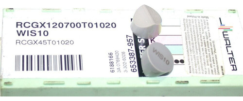 Lot Of 9 Walter Rcgx120700t01020 Wis10 Ceramic Turning I Ttd