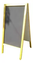 Comprar Pizarrón Comercial Doble - Negro - Más Pizarra! Negro