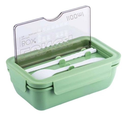Pack4 Tupper 850ml Para Alimentos Frescos En Verde