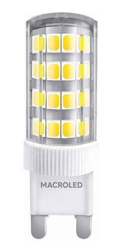 Lampara Led Bipin G9 6w Fría 6000k Macroled