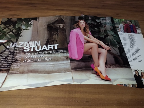 (z467) Jazmin Stuart * Clippings Revista 3 Pgs * 2015