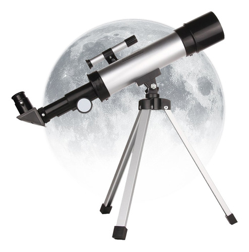 Telescópio Luneta Lunar Observação Astronômica Com Tripé