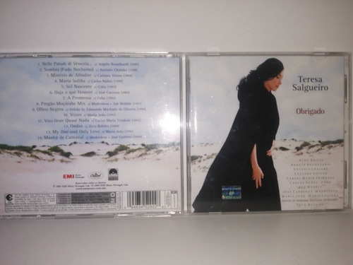 Teresa Salgueiro Cd Obrigado Madredeus Excelente Portugal