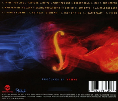 Yanni - Sensuous Chill / Música / Cd Nuevo