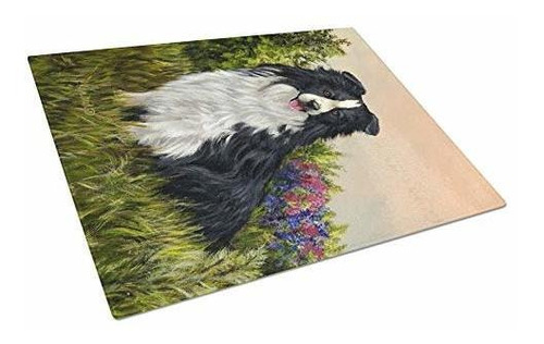 Caroline's Treasures Ppp3031lcb Border Collie Simplicity Tab