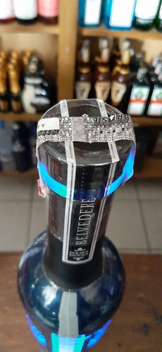 Vodka Belvedere Midnight 1,75 Litros Com Luz De Led