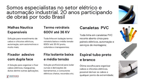 Tubo Termo Contrátil 9mm Com Cola Interna X 5 Metros C/ Nf