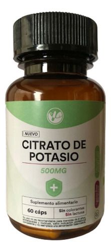 Citrato De Potasio 500mg 120 Caps