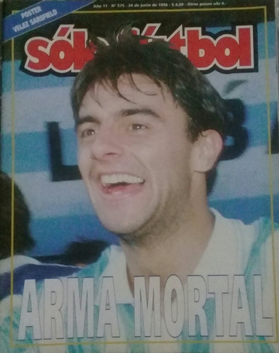 Sólo Futbol 575 Racing 3 Ferro 0,ñuls 2 Cent 0.poster Velez. (Usado)