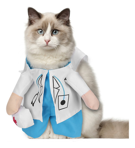 Ropa Para Mascotas, Mini, Lindo Y Divertido, Traje De Médico