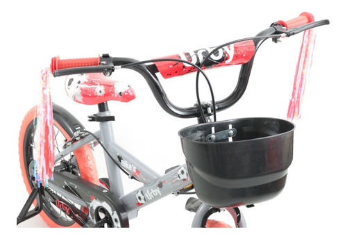 Bicicleta Infantil Rodado 16 Urby Bikes Con Rueditas
