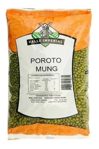 Poroto Mung - Valle Imperial - 1 Kg.