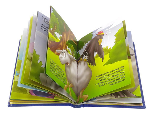 MINI VU:Mais belos contos de La Fontaine, Os, de Belli, Roberto. Editorial Todolivro Distribuidora Ltda., capa dura em português, 2018