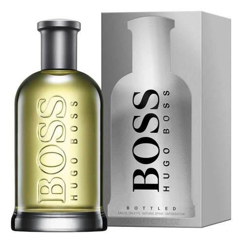 Perfume Para Caballero  Hugo Boss Bottled 200ml Edt Original