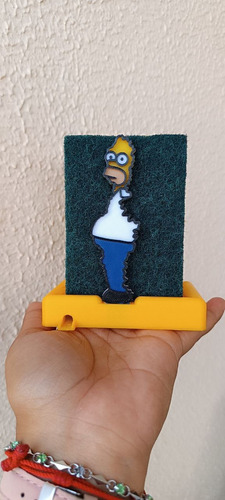 Portaesponja Homero Simpson Personalizado Regalo Corporativo