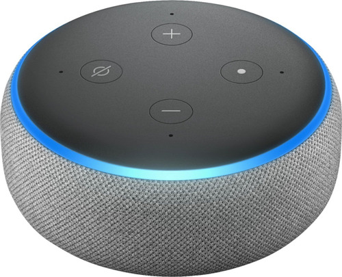 Amazon Echo Dot 3rd Gen con asistente virtual Alexa color heather gray 110V/240V