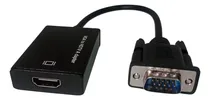Comprar Cable Convertidor Video Vga A Hdmi + Cable Audio