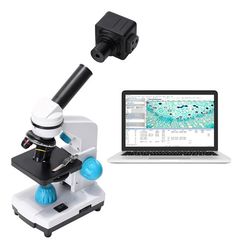 Z Lente Objetiva, Microscopio, Ocular, Resolución De Cámara