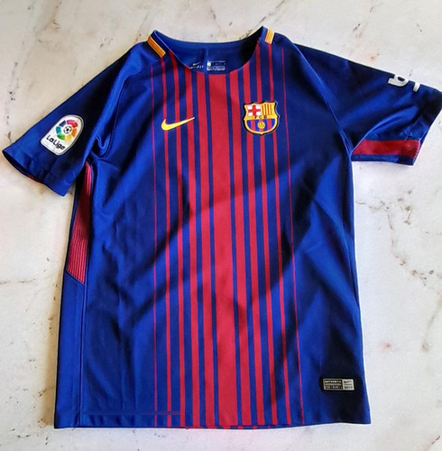 Camiseta Barcelona Titular Nike Niño Talle L Muy Buen Estado