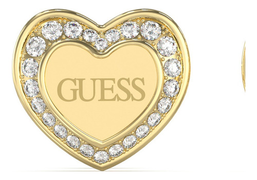 Arete Guess Jube04035jwygt/u De Acero Quirúrgico Dorado - 2 X Pack