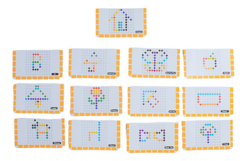 Laberinto Magnético Montessori Números Colores Cuentas