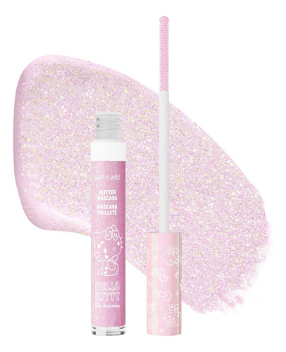 Wet N Wild Hello Kitty - Juego De Rímel Con Purpurina Y Riza