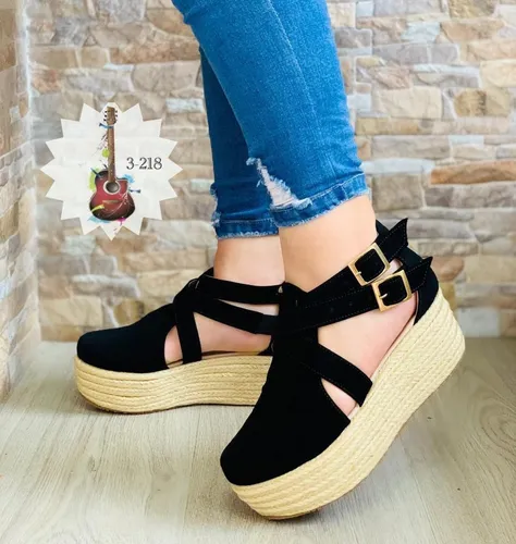 Sandalias elegantes de plataforma clearance