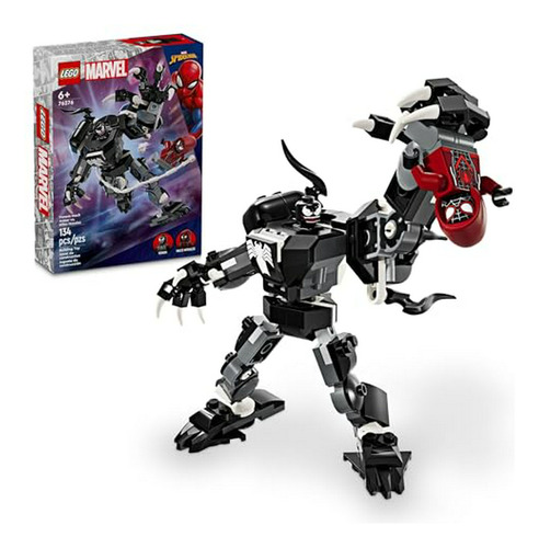   Marvel Venom Mech Armor Vs. Miles Morales  Compatible Con 